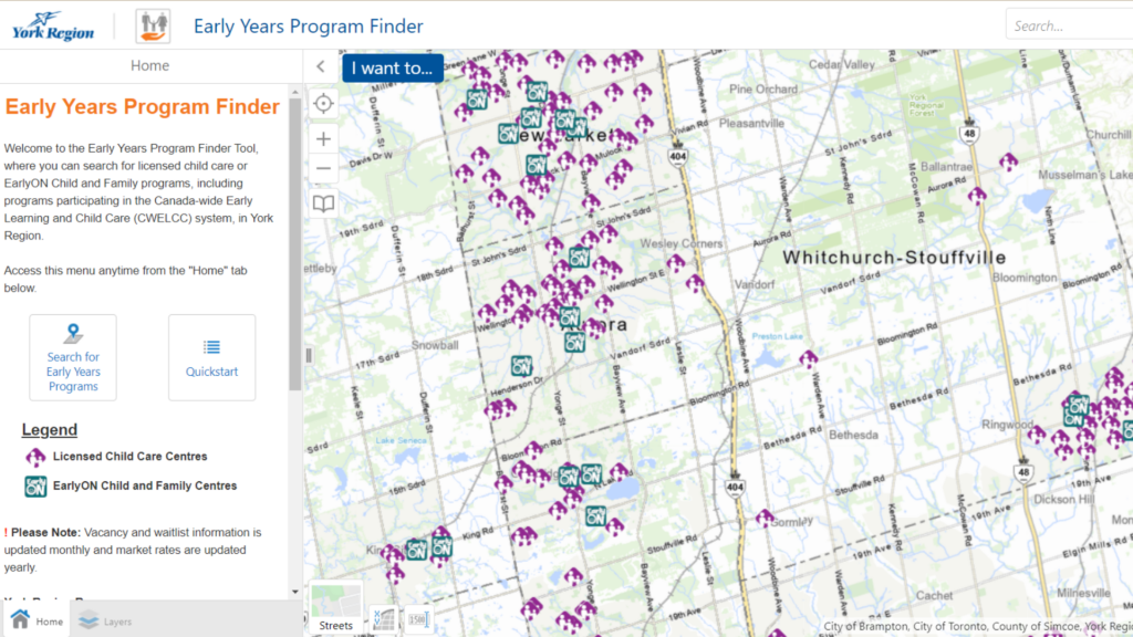 YorkRegionEarlyONFinder